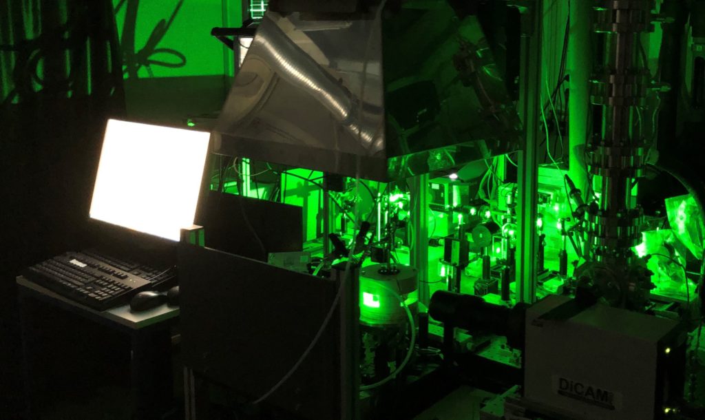 Phosphor thermometry in LOHC release units