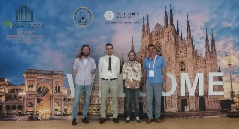 LTT at the 40th Combustion Symposium in Milan